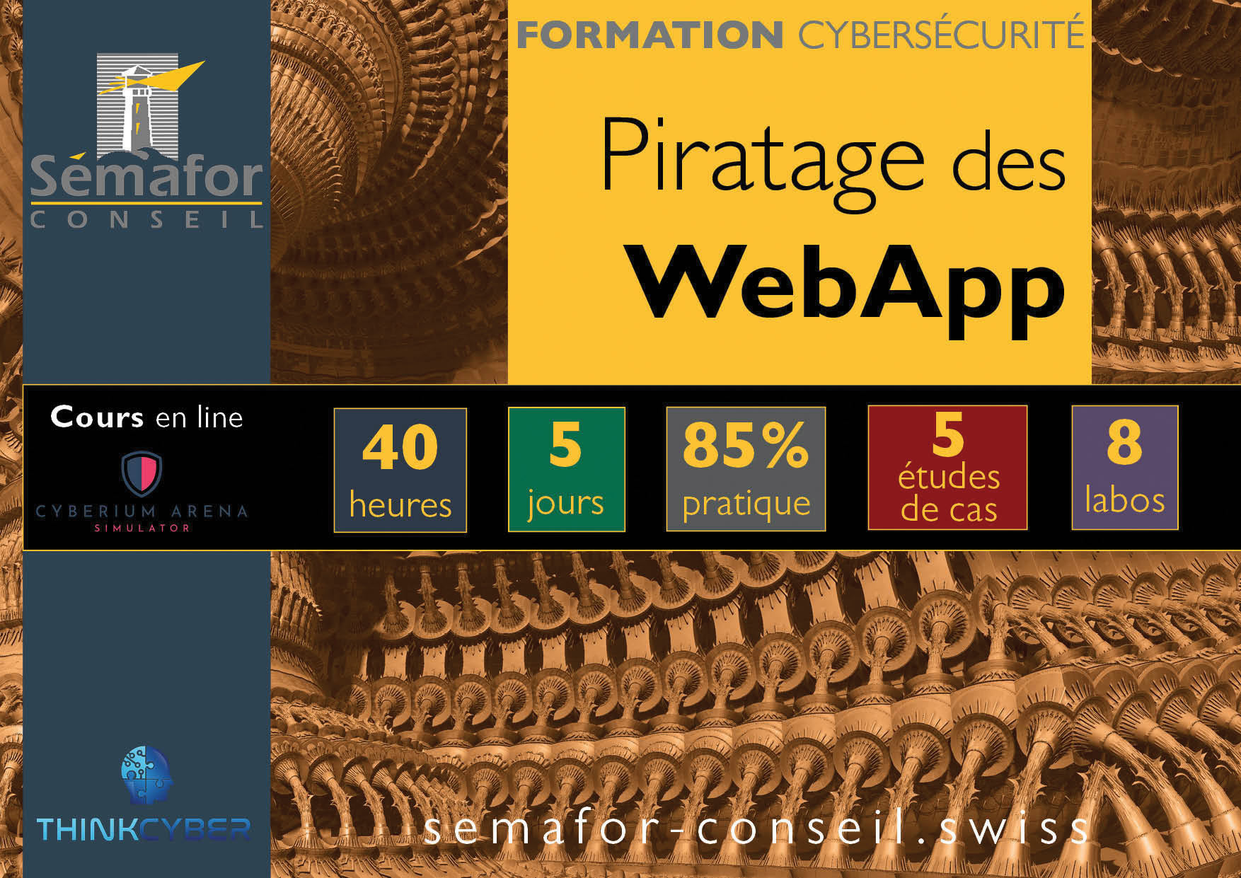Piratage des Applications Web - 5 jours en ligne