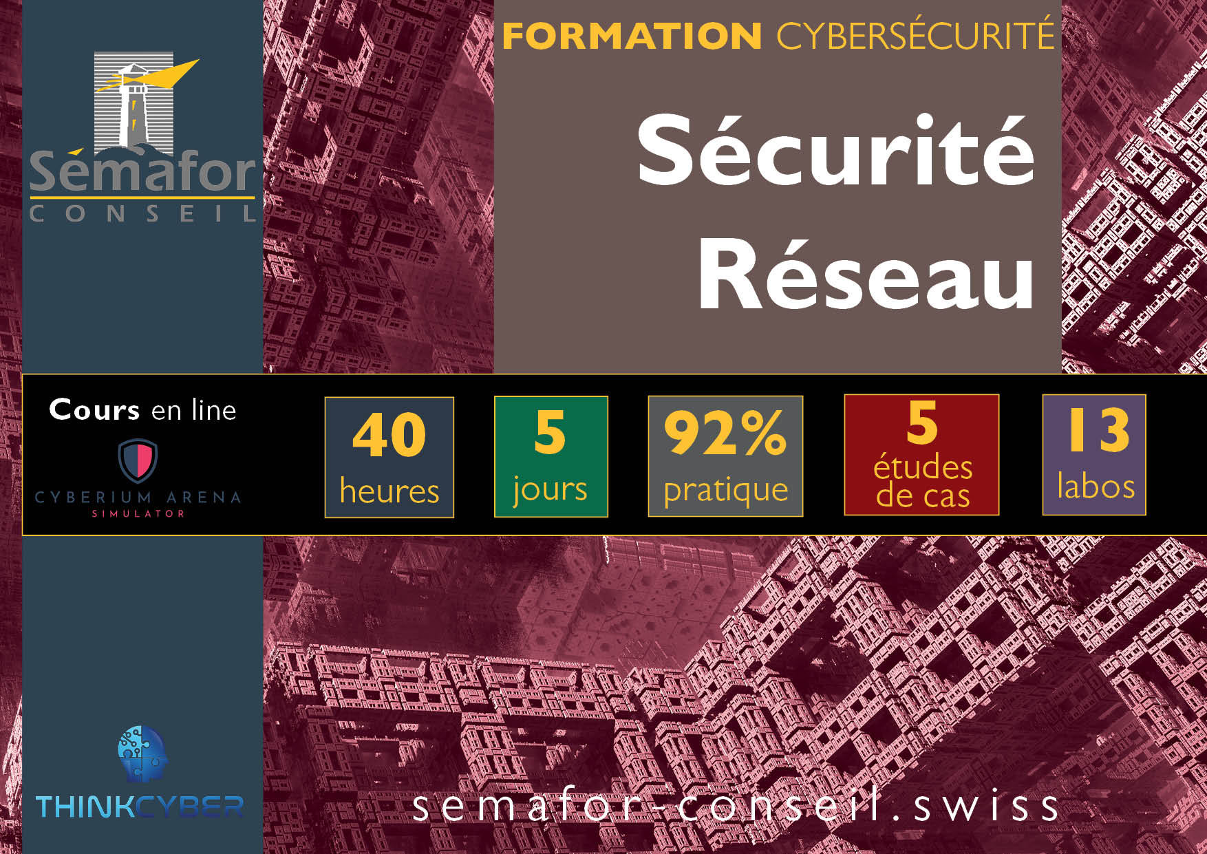 Sécurité Réseau - 5 jours en ligne