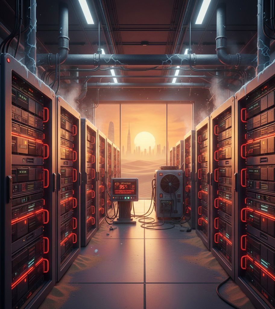 A $1 billion AI system can be brought down by a single thermal parameter.