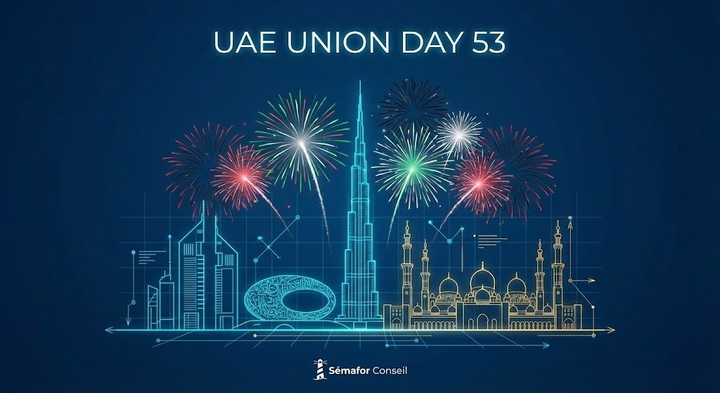 From all of us at Sémafor Conseil we wish You a Happy United Arab Emirates Union Day!