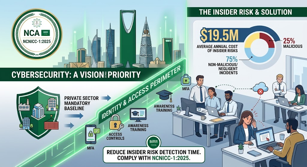 In January 2026, the National Cybersecurity Authority (NCA) released NCNICC-1:2025 — the first…