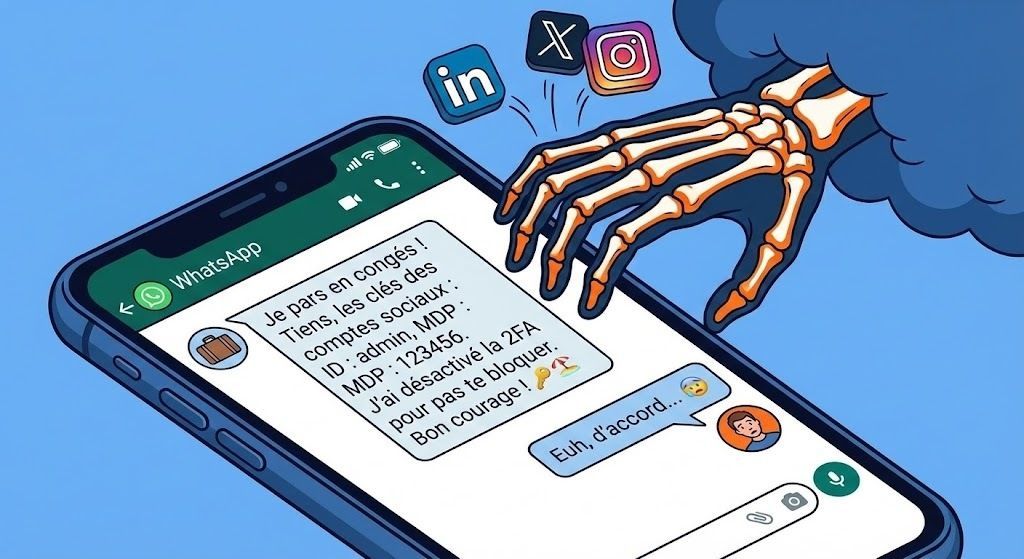 Le “Passage de Témoin” WhatsApp, ou comment saboter sa propre gouvernance digitale