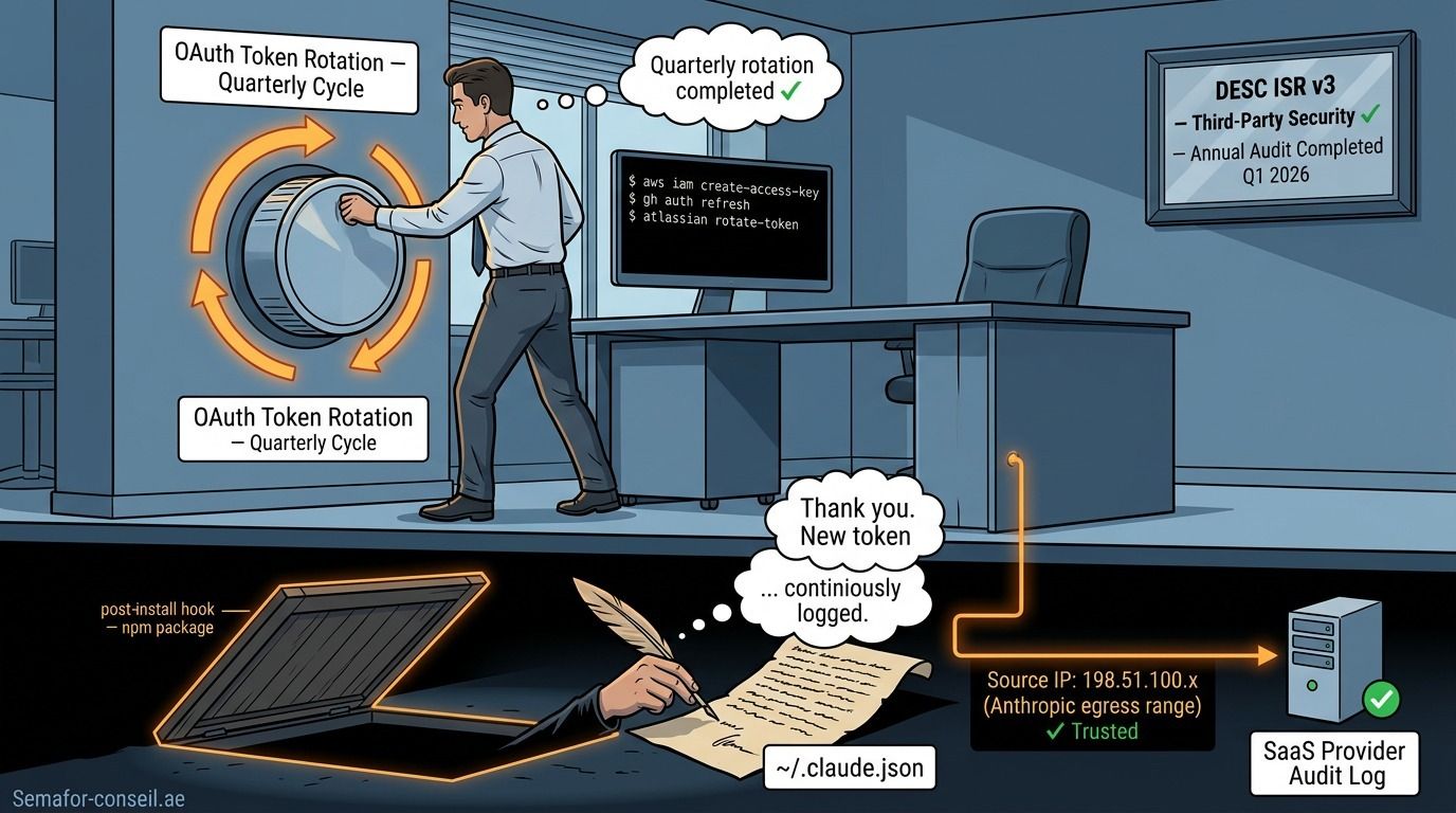 OAuth token rotation won't save you here.