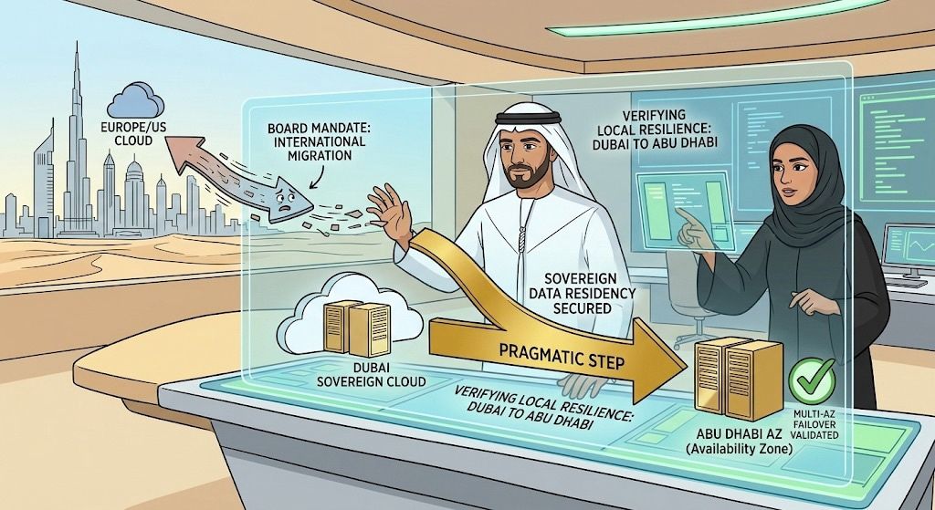 Panic-migrating your data out of the Gulf right now could create a massive security risk.