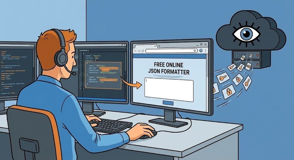 The JSONFormatter Incident: When a Simple Copy-Paste Causes a Data Leak