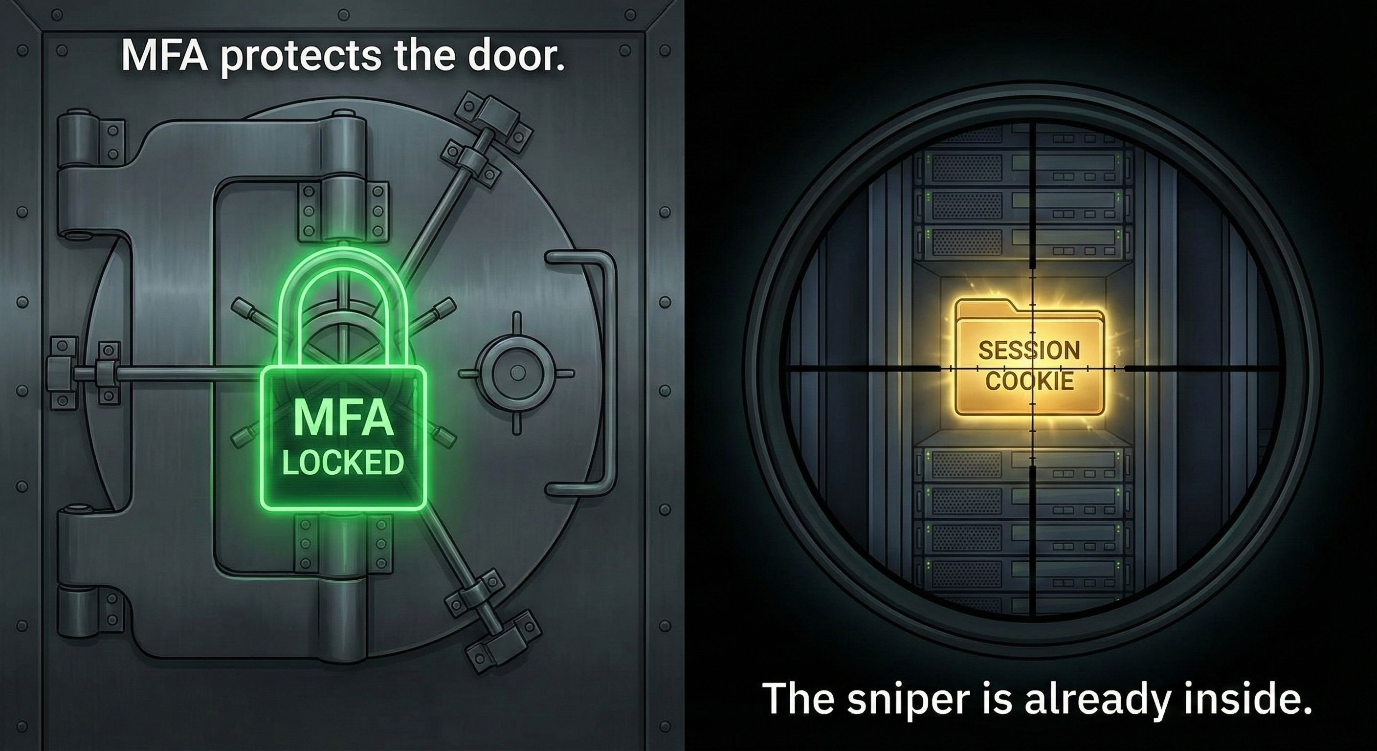 Your MFA is a bulletproof vest.
